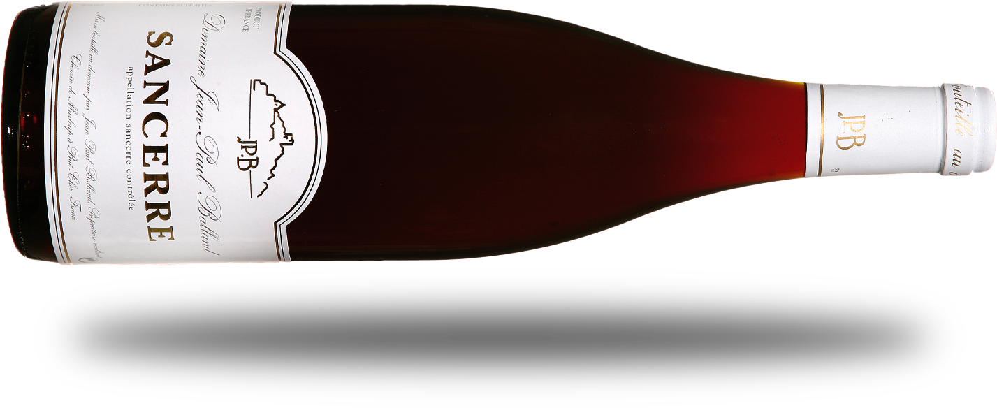Bouteille de Sancerre rouge